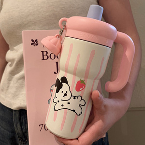 Tazza Termica Sottovuoto in Acciaio Inox 316 di Alta Qualità per Donne, Design Cartoon, Grande Capacità, Antigelo, per Uomo e <span class=keywords><strong>Donna</strong></span> - Product Image 2