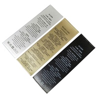 Accessoires vestimentaires, étiquette d'entretien personnalisée avec logo de marque, impression sur satin pour t-shirts, vêtements pour enfants