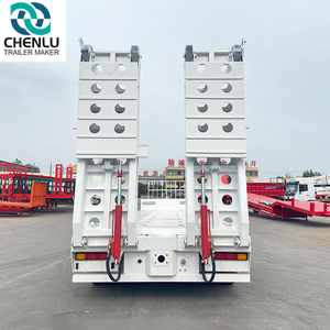 ऑस्ट्रेलियाई शैली त्रि-एक्सल 50 टन खच्चर एक्सल खुदाई परिवहन गोवेक हाइड्रोलिक लोबी कम लोडर अर्ध ट्रक ट्रेलर - Product Image 1