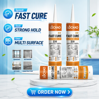Scellant silicone acétique à séchage rapide, haute qualité, pour la construction, scellant silicone acétique à séchage rapide, résistant