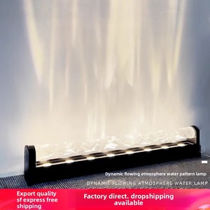 Proyector LED <span class=keywords><strong>de</strong></span> Pared con Efecto <span class=keywords><strong>de</strong></span> Ondas <span class=keywords><strong>de</strong></span> Agua Dinámicas 3D, IP65, PVC, Regulable, para Sala <span class=keywords><strong>de</strong></span> Estar, Bar, KTV, Iluminación Ambiental - Product Image 5