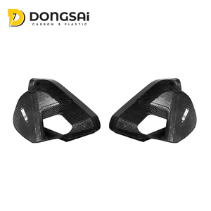 Pour <span class=keywords><strong>X6</strong></span> G06 LCI MP Style <span class=keywords><strong>2023</strong></span> – Nouvelles aérations de pare-chocs avant en fibre de carbone sèche avec clips, matériau préimprégné <span class=keywords><strong>2023</strong></span> - Product Image 2