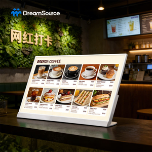 ป้ายเมนูดิจิทัล DreamSource ขนาด 1000x400 มม. จอ LCD ระบบสัมผัส Android สำหรับร้านอาหาร ใช้ภายในอาคาร - Product Image 1