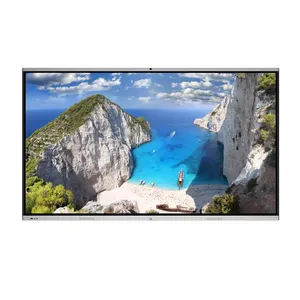 Cina 98 pollici 4k lavagna interattiva 4mm completamente temperato vetro Anti-sommossa Smart Board per l'istruzione