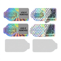 Autocollant de sécurité anti-effraction personnalisé VOID, étiquette holographique destructible pour emballage