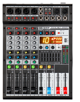 Mezclador de Audio USB Profesional de 8 Canales