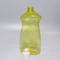 Bouteille de détergent à vaisselle en plastique PET recyclable écologique 500 ml 750 ml 16 oz 24 oz Bouteille de détergent liquide pour le lavage des légumes