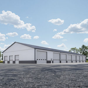 Capannone Industriale Prefabbricato in Acciaio a Basso Costo, Kit di Costruzione in Metallo di Grandi Dimensioni per Fabbriche e Officine - Product Image 1