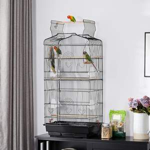 93cm Open Top Amovible Rolling Stand Perroquet Tourtereaux Pinsons Canaries Perruches Cockatiels Perruque Perruque Conures Cage - Product Image 6