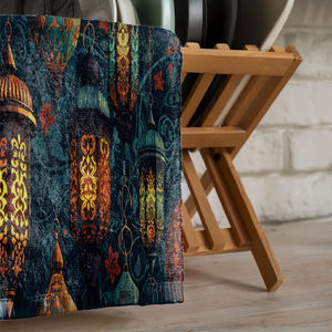 Décoration de cuisine à thème islamique du Ramadan, serviette personnalisée du Ramadan, design islamique, serviettes à thé/cuisine, fournitures pour la fête de l'Aïd al-Fitr - Product Image 6