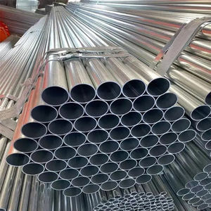 Venta directa de fábrica de productos más vendidos, tubos de acero galvanizado en caliente ASTM A53 SCH40. - Product Image 1