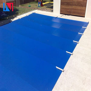 ब्लू में-जमीन पूल कवर पीवीसी पूल कवर के साथ एल्यूमीनियम तख़्ताए - Product Image 5