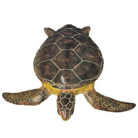 Juguete de tortuga de animales marinos, Simulación mundial, modelo de tortuga anfibia de goma suave, modelo de tortuga marina, juguete