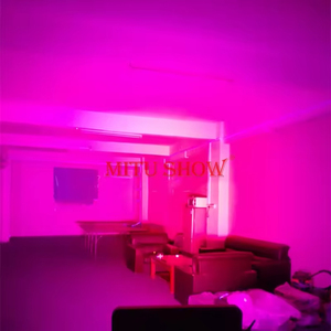 MITUSHOW Reflectores de 36 LED a todo color para exteriores, impermeables, para puesta en escena, iluminación RGBW, proyectos de haz de bombilla láser emisor - Product Image 5