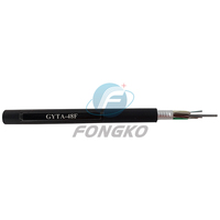 FONGKO luar ruangan 6 8 12 16 24 48 Core Gyta Drop kawat udara satu Mode Fiber optik
