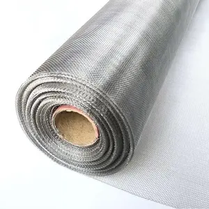edelstahl-gewebtes drahtgeflecht ist einfach zu schneiden robustes metalldrahtgeflecht wird für ventilation verwendet sicherheit garten rostet nie langlebig