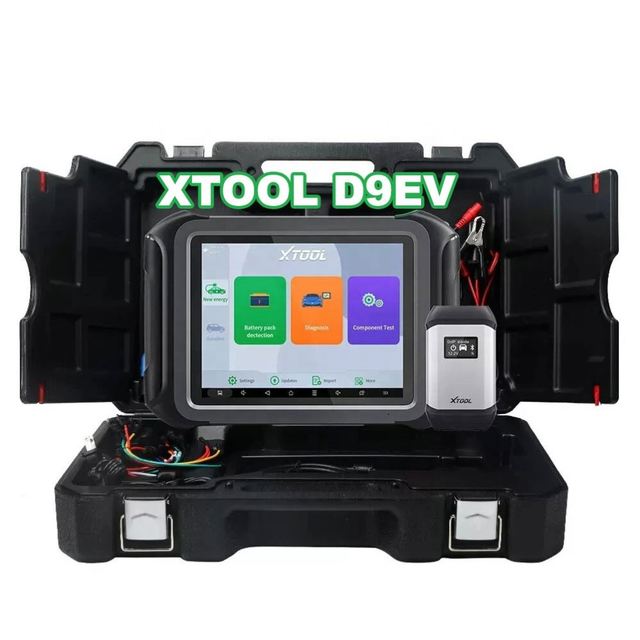 For D9EV EV Car Diagnostic Scanner with Battery Pack & Topology Map OBD Interface WiFi/Wireless 2-Year Warranty for BYD/Tesla