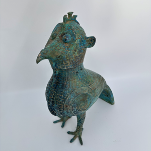 Águila Zun exquisito artefacto artesanal de Metal antiguo contenedor de vino ritual chino utilizado por nobles de alto rango Shang Zhou dinastías - Product Image 6