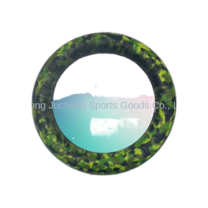 Yeni çevre dostu küçük boy kamuflaj tasarım EVA köpük yüzen oyuncak köpek etkileşimleri ve suda stres giderici - Product Image 2