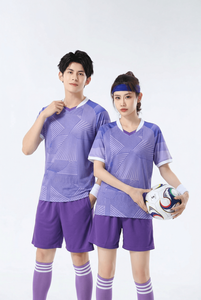 Tenue d'entraînement d'été respirante à manches courtes personnalisée par sublimation avec nom d'équipe pour les organisations sportives locales (unisexe) - Product Image 2