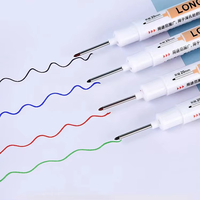 Marqueur permanent industriel pour trous profonds, pointe longue, pour le travail du bois, stylo de charpentier, pointe de 20 mm, marqueurs permanents à pointe longue