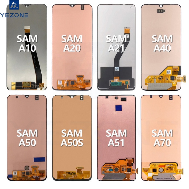 Wholesale for Samsung A82 Lcd Screen for Samsung a Series A12 A20 A21S A25 A26 A35 Pantallas Incell Display for Samsung