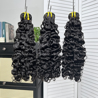 Lots en gros de mèches bouclées brutes birmanes, grade 12A, double tirage, tissage de cheveux humains, cuticules alignées, extensions de cheveux vierges non traités