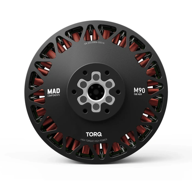 MAD M90C60 EEE Manned Drone Motor Ultra-heavy-duty Propulsion System Designed for Manned UAVs and Next-generation EVTOL Platform