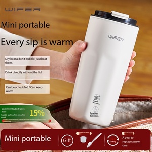 Máquina Portátil para Leche de Soya de 300 ml, Autolimpiante, de Alta Velocidad, con Cuchilla Mezcladora 3D de 4 Aspas, Electrodoméstico Pequeño para Cocina - Product Image 5