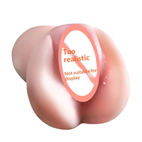 Godet de masturbation masculin en silicone couleur chair, sensation de peau réelle, toucher doux pour le plaisir sexuel masculin