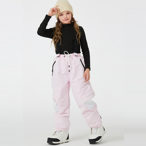 Pantalones de esquí impermeables para niños de 4 a 12 años, pantalones cálidos de esquí y snowboard para niños y niñas para deportes al aire libre - Product Image 6