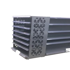 Scaffalatura Gondola in Ferro per Supermercati, Negozi di Alimentari e Convenience <span class=keywords><strong>Store</strong></span>, Grigio Scuro, Scaffale a Quattro Lati - Product Image 2