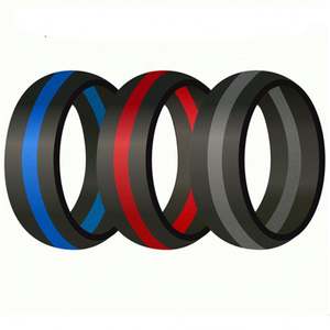 Anillo Atlantis filigrana rubí clave <span class=keywords><strong>Duki</strong></span> conjuntos Sizer Kit hombres brillo para pulgar Aqeeq hombres con campana tolerancia Episcopal Lucha Libre - Product Image 1