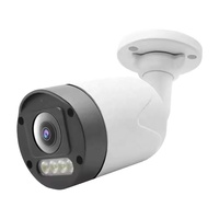 Capteur CMOS SONY IMX335 5MP Vision Nocturne Couleur Objectif Fisheye 1.8mm jusqu'à 175° °   Caméra IP Bullet PoE à grand angle de vue