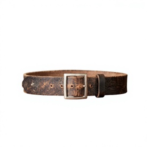 Ceintures en cuir robustes pour hommes, vintage, de luxe, en cuir de vachette, avec boucle en acier, design 3D, étanches et écologiques - Product Image 2