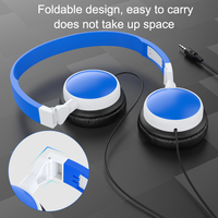 Casque de jeu filaire stéréo véritable pas cher en gros, écouteurs PC, son surround, interface 3,5 mm, câble de 1,2 m