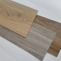 Revêtement de sol LVT, carrelage vinyle de luxe, pose collée, aspect bois, imperméable, planche de sol en vinyle PVC