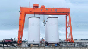 رافعة جسرية مزدوجة العربات للاستخدام في أحواض السفن والمشاريع الهندسية - Product Image 6