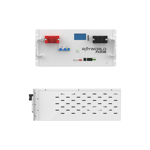 Système de stockage d'énergie solaire LiFePO4 51,2 V 200 Ah monté sur rack, communication CAN, usage domestique, vente directe Rayworld - Product Image 2