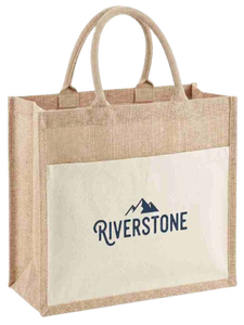 Sacs fourre-tout personnalisés en jute et coton pour les campagnes promotionnelles, l'emballage de boutiques, les événements commerciaux et les usages professionnels - Product Image 5
