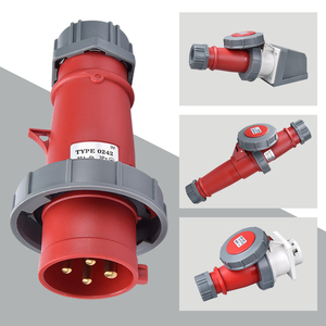 Ý tưởng sản phẩm mới nóng bán 32A công nghiệp ổ cắm Splitter <span class=keywords><strong>3</strong></span> <span class=keywords><strong>Pin</strong></span> 4pin 32A công nghiệp cắm chống thấm nước công nghiệp cắm và ổ cắm - Product Image 2