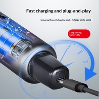 Microphone sans fil portable BHA BH-02 2,4 G avec batterie au lithium intégrée, double canal, micro dynamique pour karaoké et soirées