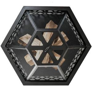 Conter <strong>Steel</strong> Garden Wood Burning Fire Pit <strong>Outdoor</strong> <strong>Fireplace</strong> - Product Image 6