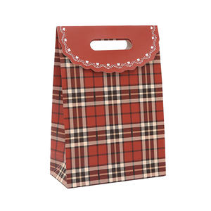 멋진 디자인 창조적 인 만화 귀여운 사용자 정의 로고 재사용 가능한 종이 아기 생일 사탕 작은 토트 핑크 선물 가방 포장 - Product Image 2