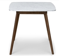 Table en marbre bois nordique tapisserie d'ameublement moderne cuisine maison salle à manger Table à manger extérieure
