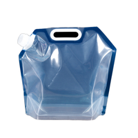500ml 1l 3l 5l 10l Poignée Liquide Rechargeable Bec Buse Poche Bec Personnalisé Poche À Boire Liquide Emballage Sac En Plastique