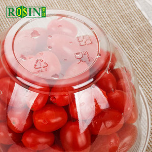 18Oz 40Oz Hình Lục Giác Lớn Nhựa Dùng Một Lần Rõ Ràng Salad <span class=keywords><strong>Container</strong></span> Bát 24 Oz Với Nắp Cho Salad Bao Bì - Product Image 4