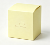 Boîte en papier personnalisée pour emballage de bougies, bouteilles de cosmétiques recyclées, carton pour maquillage, boîte d'emballage pour cosmétiques