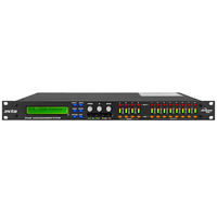 Processeur de gestion de haut-parleur XTA 96kHz 4 en 8 sorties DP448 processeur de système de gestion de haut-parleur DSP numérique professionnel
