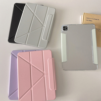 Étui pour tablette iPad Air 6 M2 2024 11 pouces, pour iPad Air 5 2022, Air 4 2020, coque transparente pour iPad Pro 11 pouces 2022 2021